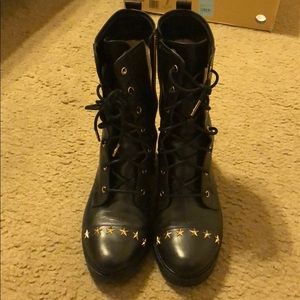 Michael Kors combat boots